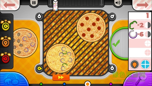 爸爸的披薩店游戲