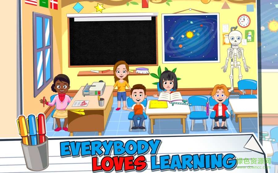 我的小鎮(zhèn)校園My Town School v1.1 安卓無(wú)限金幣版 2