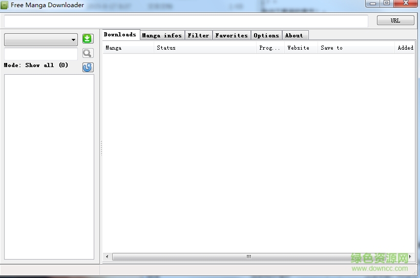 漫畫下載器(Free Manga Downloader ) v0.6.0b 綠色版 0