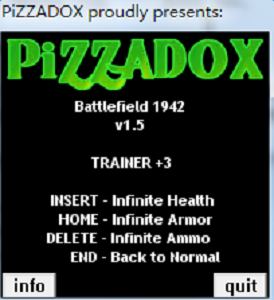 戰(zhàn)地1942v1.61修改器 v1.61 最新版 0