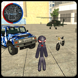 火柴人繩索英雄犯罪手游