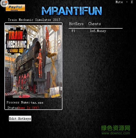 火車修理工模擬2017金錢修改器 v1.0.16 +1中文版 0