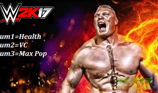 wwe2k17人物修改器 v1.0 +3中文X64版 0