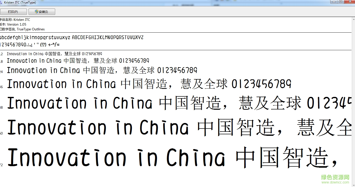 kristenitcregular  0