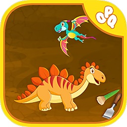 恐龍考古化石Dinosaur Bone Discover