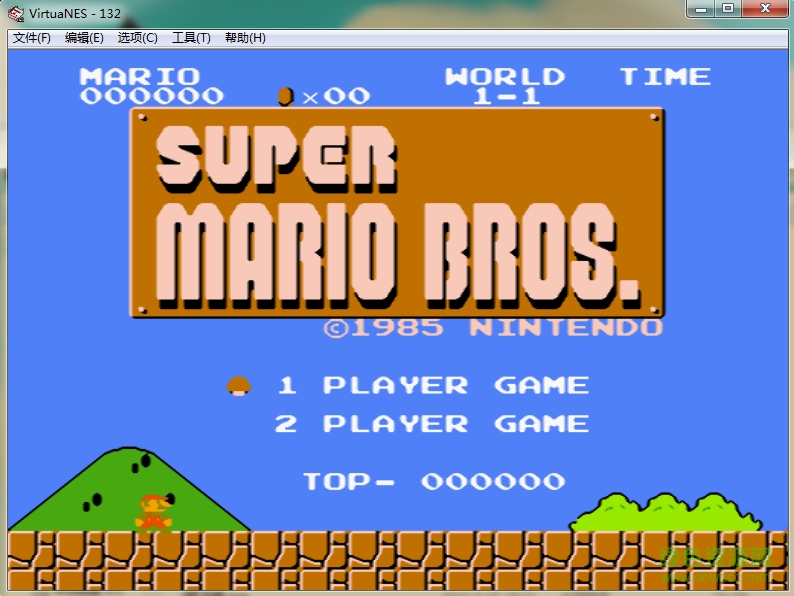 超級瑪麗FC nes版  0