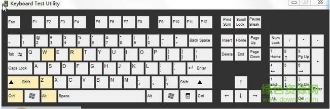 Keyboard Test Utility(鍵盤按鍵測試軟件) v2.2.0 官方中文版 0