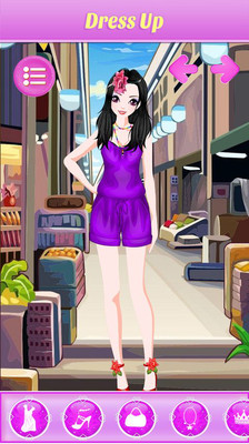 芭比公主換裝游戲/