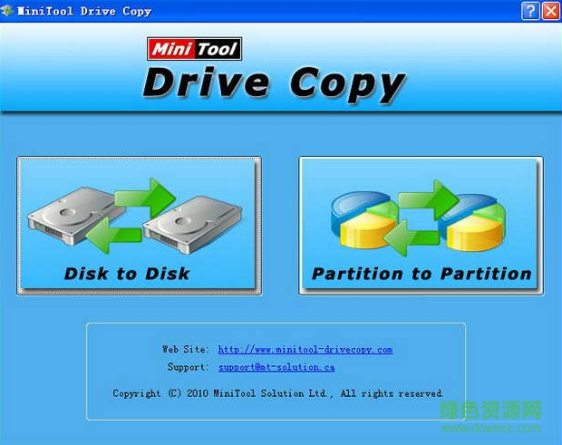 MiniTool Drive Copy