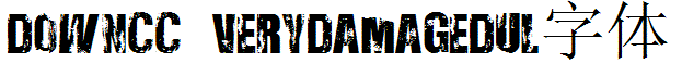 verydamagedul字體