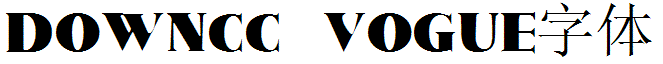 VOGUE字體