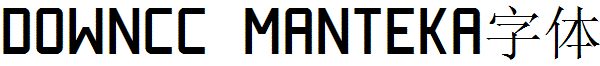 Manteka字體