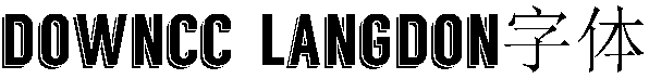 langdon字體