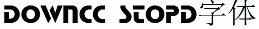 stopd字體