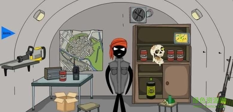 火柴人大逃殺(Stickman bunker) v1.1 安卓版 0