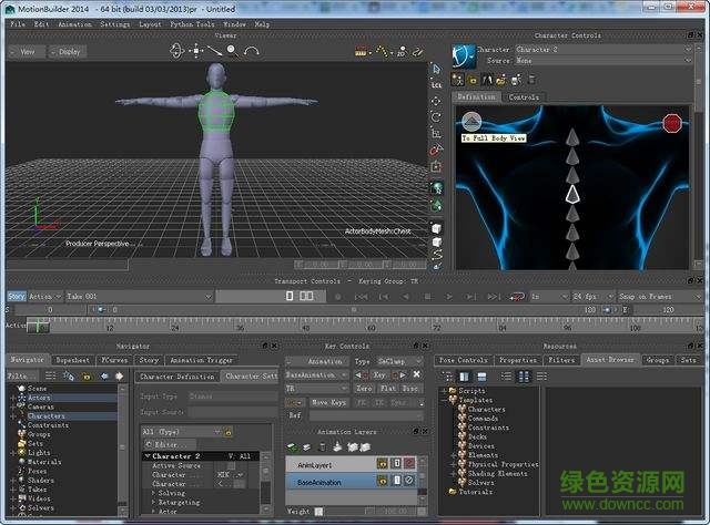 autodesk motionbuilder2017中文版 綠色官方版 0
