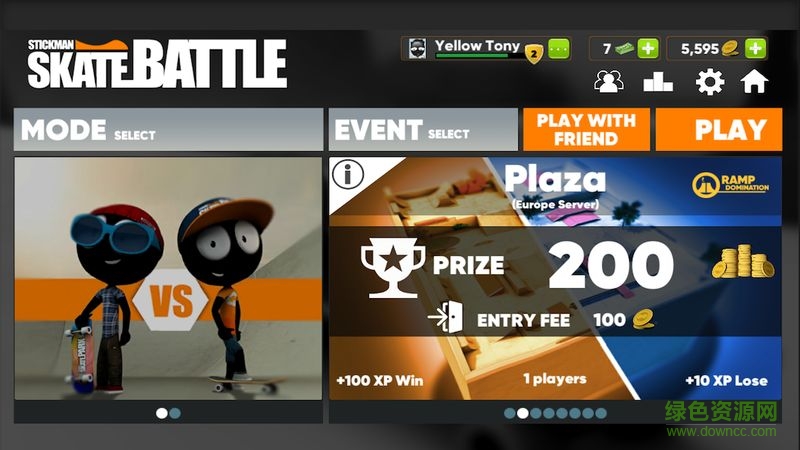 火柴人滑板之戰(zhàn)手機(jī)版 v2.3.2 安卓最新版 1