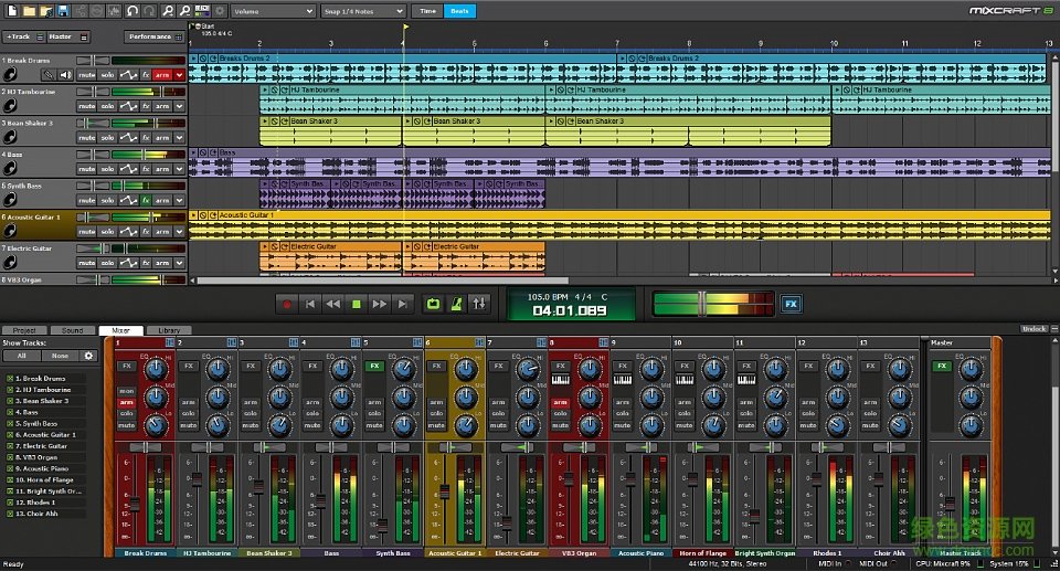 Mixcraft 8中文(全能音雄) v8.0.373 最新版 0
