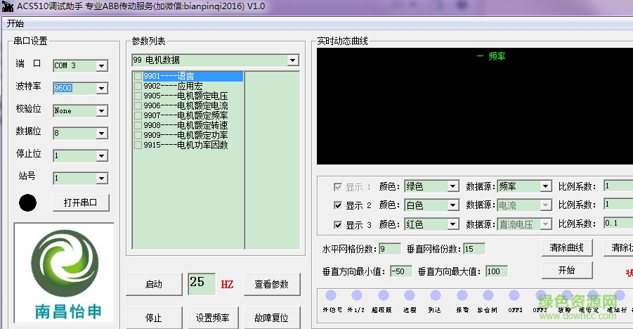 ACS510調(diào)試助手(ABB變頻器調(diào)試軟件) v1.1 綠色版 0