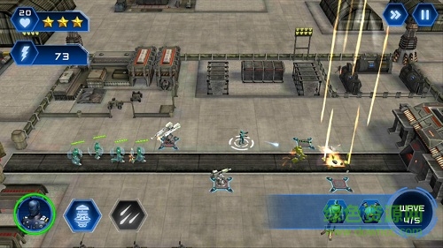 入侵者機(jī)器人防御