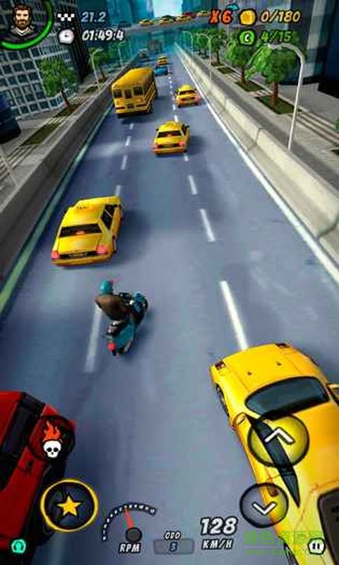 摩托賽車2公路燃燒官方版(Moto Racing 2) v1.105 安卓版 0