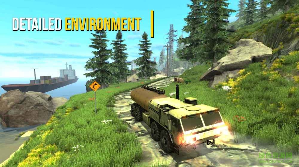 卡車模擬器越野3無限金幣滿油版(Truck Simulator Offroad 3) v1.0.3 安卓中文版 3