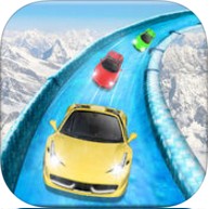 冷凍水滑道賽車手機(jī)游戲