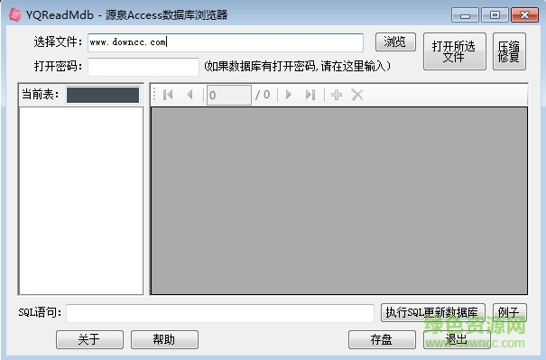 源泉Access數(shù)據(jù)瀏覽器 v1.3 綠色版 0