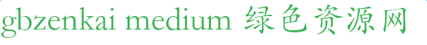 gbzenkai medium字體
