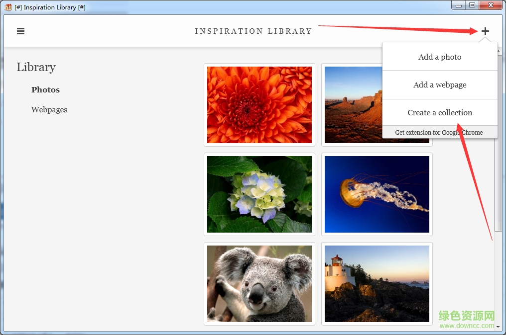 Inspiration Library靈感圖書館(圖片保存軟件) v2.1.0 官方版 0