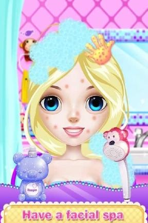 芭比娃娃化妝小游戲(Princess Fashion Salon) v2.6.3020 安卓版 1