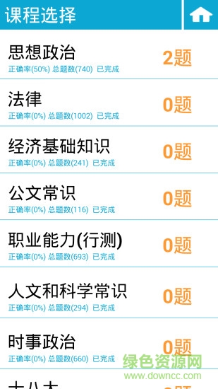 事業(yè)單位題庫最新版 v10.0.0 安卓版 0