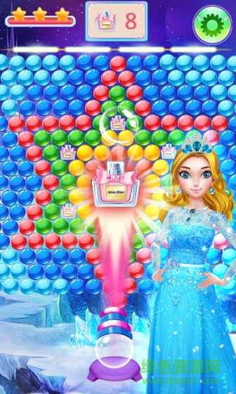 冰雪公主泡泡龍手游(Bubble Shooter) v1.0 安卓版 1