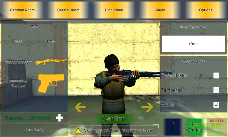 火力打擊無(wú)限金幣 v1.21 安卓?jī)?nèi)購(gòu)版 1