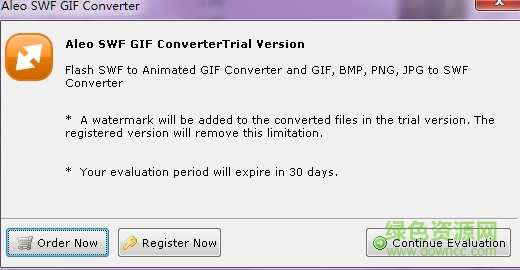 aleoswfgifconverter(swf轉(zhuǎn)gif軟件) v1.6.0.0 綠色漢化版 0