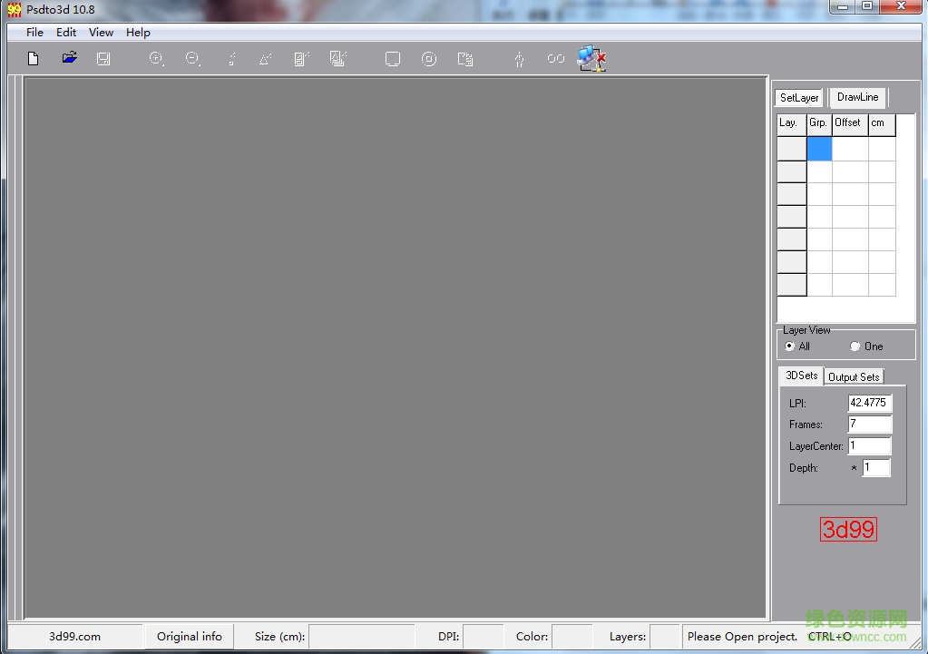 PSDTO3D中文版 v10.8 免費(fèi)版 0