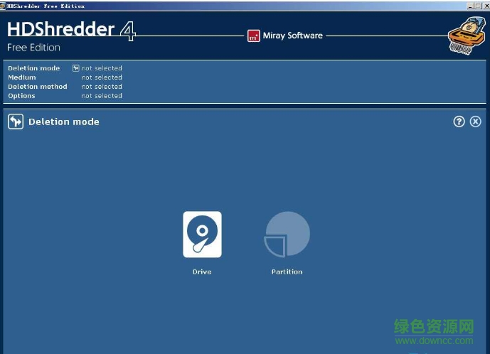 硬盤粉碎機HDShredder Free Edition v4.0.0 官方版 0