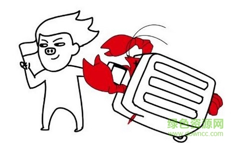 小龍蝦我們走表情包