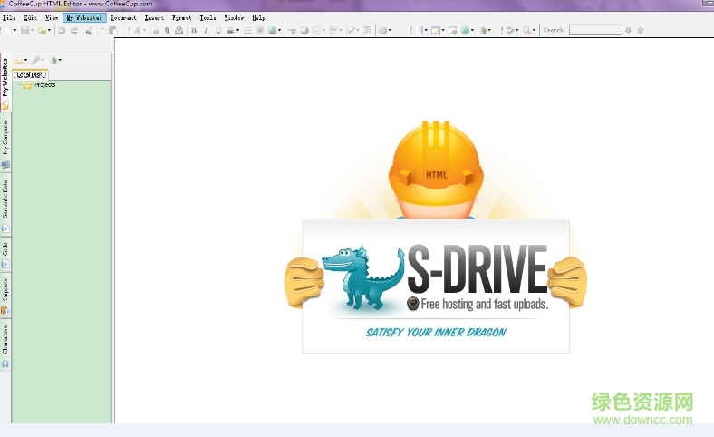 CoffeeCup HTML Editor(HTML編輯器) v14.1 綠色版 0