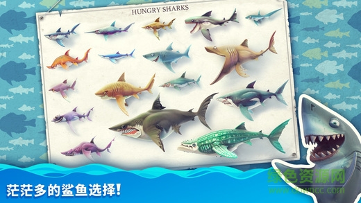 饑餓的鯊魚世界僵尸版 v4.5.9 安卓無限金幣版 1