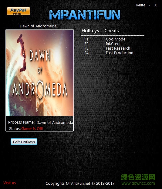 仙女座的黎明四項(xiàng)修改器  0