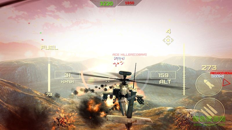 武裝直升機世界游戲(World of Gunships) v1.2.2 安卓中文版 0