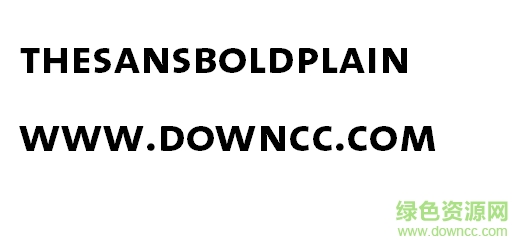 thesans字體