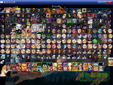 動(dòng)漫究極大亂斗mugen游戲/