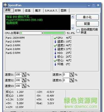 cpu風(fēng)扇轉(zhuǎn)速調(diào)節(jié)器/