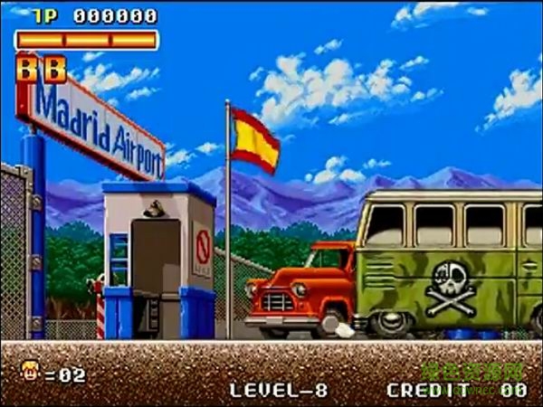 強尼大冒險neogeo街機 綠色中文版 0