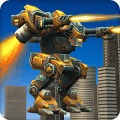 未來派飛行汽車戰(zhàn)斗無限金幣版(Futuristic Flying Robot Battle)