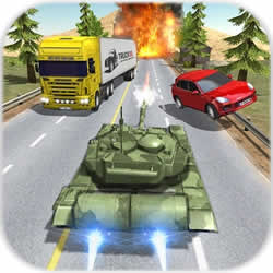 坦克公路賽車手機版(Tank Traffic Racer)