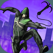 城市里的綠色英雄游戲(Green Rope Hero in City)