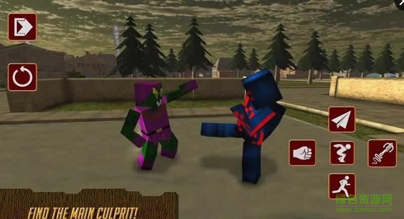 像素英雄蜘蛛俠中文版(Pixel Spider Cobweb 3D) v1.0 安卓版 0